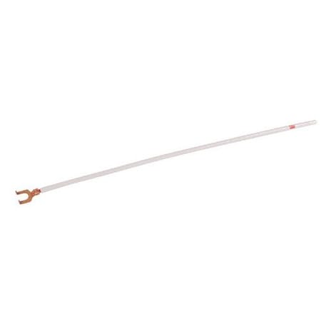 Southwire White 14 Gauge Strand Wire Pigtail W/ Fork And Strip Terminal8 PTST14WH